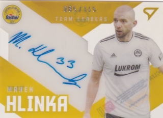 Fotbalová karta Marek Hlinka Fortuna Liga 20-21 Série 2 Team Leaders