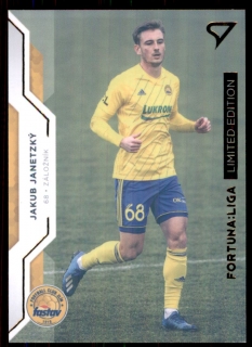 Fotbalová karta Jakub Janetzký Fortuna Liga 20-21 S2 Gold /99 č. 267