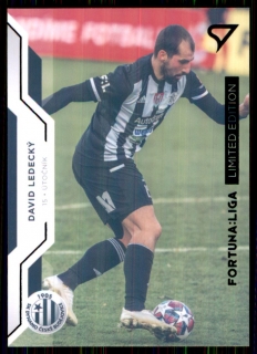 Fotbalová karta David Ledecký Fortuna Liga 20-21 S2 Black č. 351