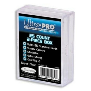Ultra Pro plastová krabička na 25 karet