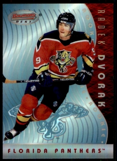 Hokejová karta Radek Dvořák Topps Bowmans 1995-96 Rookie č. BB22