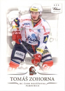 hokejová karta Tomáš Zohorna OFS 14-15 Série II. Rainbow