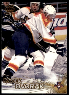 Hokejová karta Radek Dvořák Pacific Crown Collection 1997-98 řadová č. 50