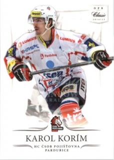 hokejová karta Karol Korím OFS 14-15 Série II. Rainbow