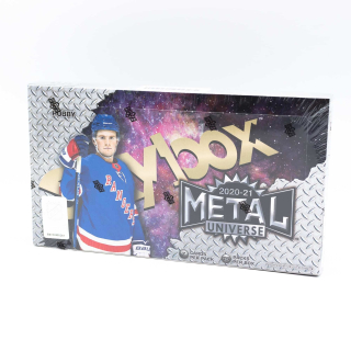Box hokejových karet 2020-21 UD Skybox Metal Universe Hobby