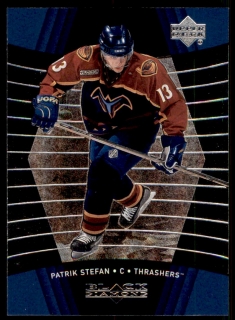 Hokejová karta Patrik Štefan UD Black Diamond 2000-01 řadová č. 5