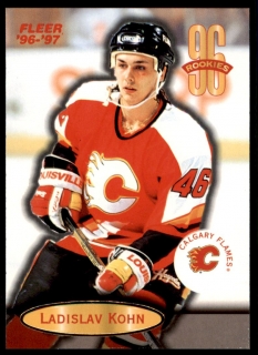 Hokejová karta Ladislav Kohn Fleer 1996-97 Rookie č. 128