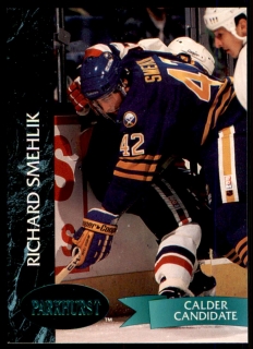 Hokejová karta Richard Šmehlík Parkhurst 1992-93 RC Calder Candidate