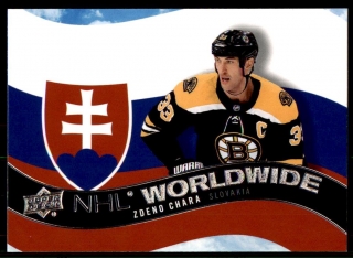 Hokejová karta Zdeno Chára UD S1 2020-21 NHL Worldwide č. WW-13