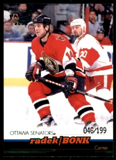 Hokejová karta Radek Bonk Pacific 1999-00 paralel /199 č. 285