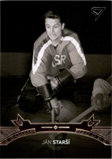 Hokejová karta Ján Starší Pocta legendám base 1. Edícia č. 5 