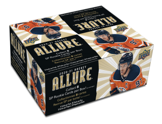 Box hokejových karet 2020-21 UD Allure Retail