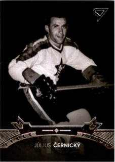 Hokejová karta Július Černický Pocta legendám base 1. Edícia č. 9