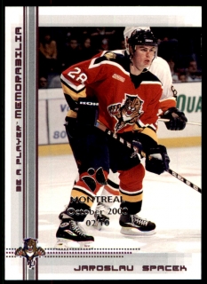 Hokejová karta Jaroslav Špaček Be A Player 2000-01 Montreal Ost. Nov /10