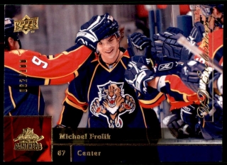 Hokejová karta Michael Frolík UD S1 2009-10 UD Exclusives /100 č. 74