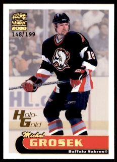 Hokejová karta Michal Grošek Pacific Paramount 1999-00 Holo-Gold /199