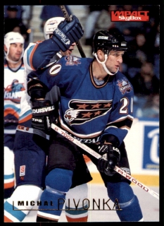 Hokejová karta Michal Pivoňka Fleer Impact SkyBox 1995-96 řadová č. 180