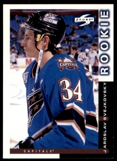 Hokejová karta Jaroslav Svejkovský Pinnacle Score 1997-98 Rookie č. 53