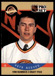 Hokejová karta Petr Nedvěd Pro Set 1990-91 Number 2 Draft Pick č. 402