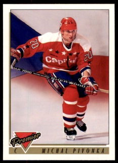Hokejová karta Michal Pivoňka Topps Premier 1993-94 Czech č. 321