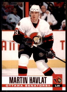 Hokejová karta Martin Havlát Pacific 2003-04 řadová č. 237