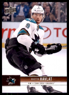 Hokejová karta Martin Havlát UD S1 2012-13 řadová č. 158