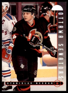 Hokejová karta Stanislav Neckář Donruss Leaf 1995-96 řadová č. 43