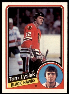 Hokejová karta Tom Lysiak O-Pee-Chee 1984-85 řadová č. 39