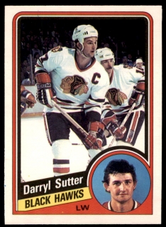 Hokejová karta Darryl Sutter O-Pee-Chee 1984-85 řadová č. 47