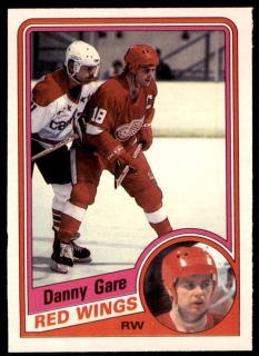 Hokejová karta Danny Gare O-Pee-Chee 1984-85 řadová č. 54