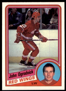 Hokejová karta John Ogrodnick O-Pee-Chee 1984-85 řadová č. 62