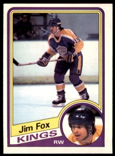 Hokejová karta Jim Fox O-Pee-Chee 1984-85 řadová č. 84