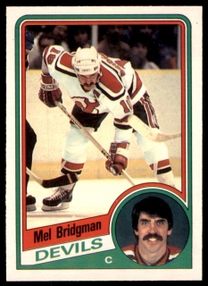 Hokejová karta Mel Bridgman O-Pee-Chee 1984-85 řadová č. 109