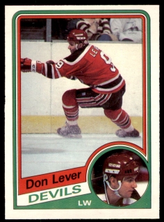 Hokejová karta Don Lever O-Pee-Chee 1984-85 řadová č. 112