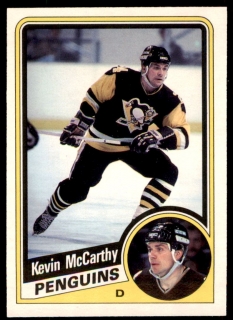Hokejová karta Kevin McCarthy O-Pee-Chee 1984-85 řadová č. 178