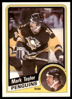 Hokejová karta Mark Taylor O-Pee-Chee 1984-85 řadová č. 180