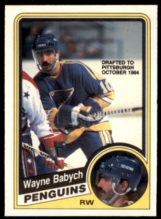 Hokejová karta Wayne Babych O-Pee-Chee 1984-85 řadová č. 181