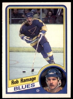 Hokejová karta Rob Ramage O-Pee-Chee 1984-85 řadová č. 190