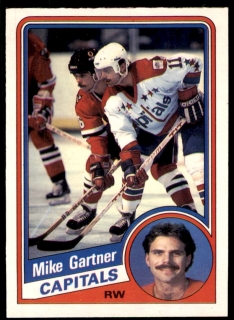 Hokejová karta Mike Gartner O-Pee-Chee 1984-85 řadová č. 197