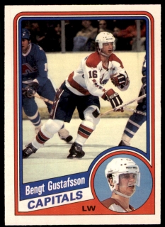Hokejová karta Bengt Gustafsson O-Pee-Chee 1984-85 řadová č. 198