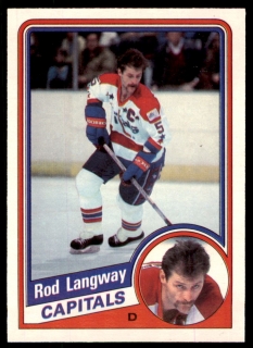 Hokejová karta Rod Langway O-Pee-Chee 1984-85 řadová č. 202