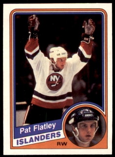 Hokejová karta Pat Flatley O-Pee-Chee 1984-85 Rookie č. 124