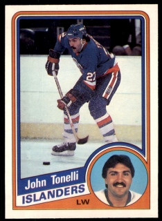 Hokejová karta John Tonelli O-Pee-Chee 1984-85 řadová č. 138