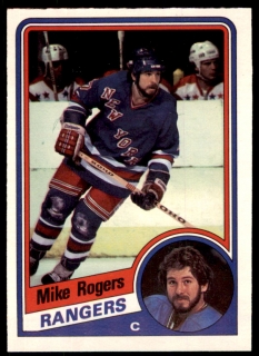 Hokejová karta Mike Rogers O-Pee-Chee 1984-85 řadová č. 152