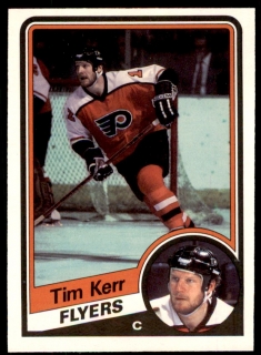 Hokejová karta Tim Kerr O-Pee-Chee 1984-85 řadová č. 162