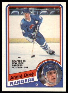 Hokejová karta Andre Dore O-Pee-Chee 1984-85 řadová č. 279