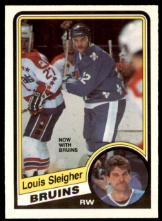 Hokejová karta Louis Sleigher O-Pee-Chee 1984-85 řadová č. 290