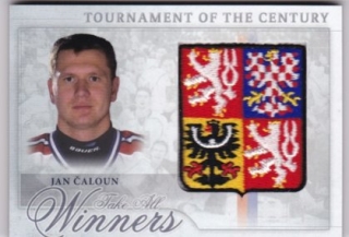 Hokejová karta Jan Čaloun  Tournament Of The Century Logo Patch /12
