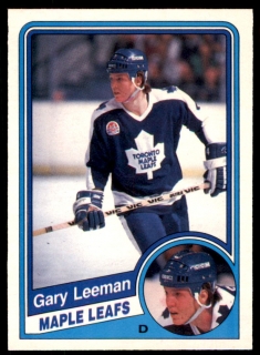 Hokejová karta Gary Leeman O-Pee-Chee 1984-85 řadová č. 305