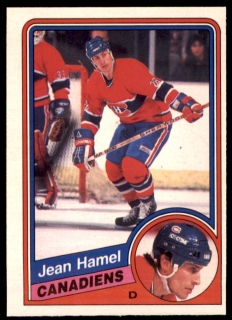 Hokejová karta Jean Hamel O-Pee-Chee 1984-85 řadová č. 263